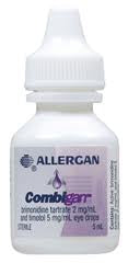 Allergan Pharmaceutical  00023921105 Combigan Brimonidine Tartrate / Timolol Maleate 0.2% - 0.5% Solution Dropper Bottle 5 mL