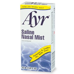 BF Ascher  00225038080 Saline Nasal Spray Ayr Saline Nasal Mist 0.65% Strength 1.69 oz.