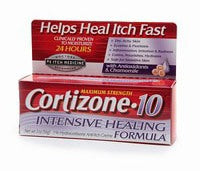 Chattem  41167000353 Itch Relief Cortizone-10 1% Strength Cream 1 oz. Tube