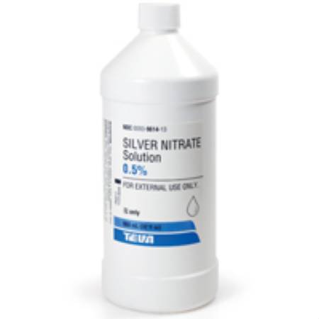 Teva  00093961413 Silver Nitrate 0.5% Solution Bottle 960 mL