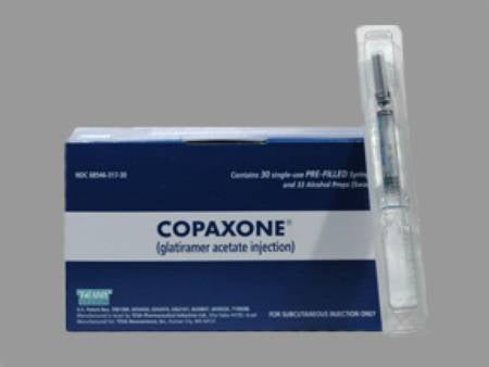 Teva  68546031730 Copaxone Glatiramer Acetate 20 mg / mL Injection Prefilled Syringe 30 Syringes