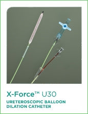 Bard  997604 Ureteroscopic Balloon Dilation Catheter X-FORCE U30 6 mm Diameter X 4 cm Length Balloon