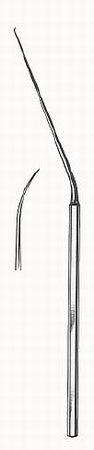 BR Surgical  BR44-73715 Surgical Needle Hermann 6 Inch Length Rosen Ear Type