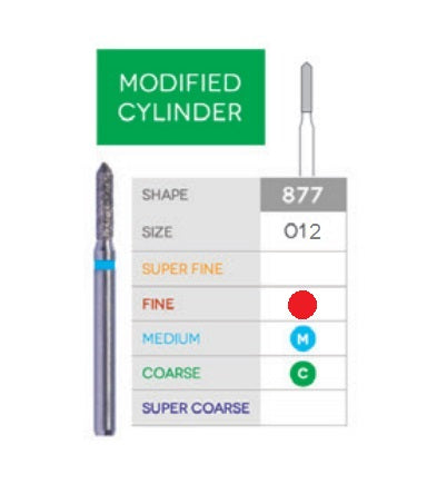 Sabur Diamonds FG 877 Modified Cylinder Pkg/10