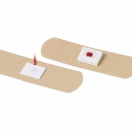 Gainor Medical  85200 Adhesive Pressure Bandage Sureseal 1-1/4 X 2-3/4 Inch Cellulose Rectangle Tan Sterile