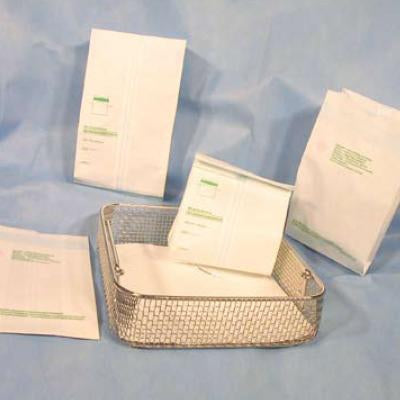 Healthmark Industries  PB3 Sterilization Bag 2 X 4-3/4 X 10 Inch White Medical Grade Paper