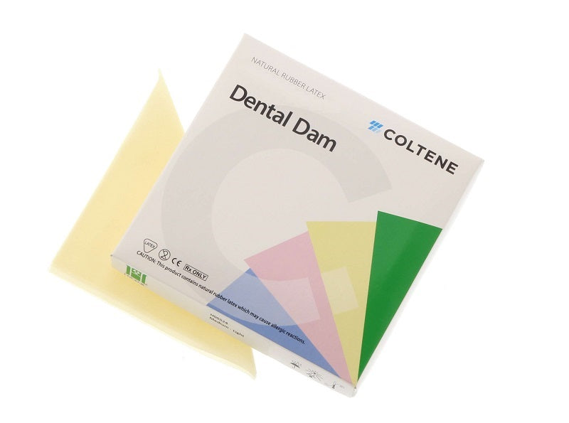 Hygenic Dental Dam Latex 6"x6" Heavy Light Box/36