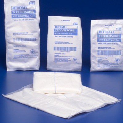 Cardinal  8190A Abdominal Pad Curity 5 X 9 Inch 880 per Case NonSterile Rectangle