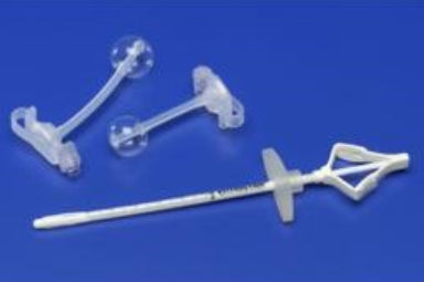 Cardinal 720300 Skin Level Balloon Gastrostomy Kit Kangaroo 20 Fr. 3.0 cm Tube Silicone Sterile