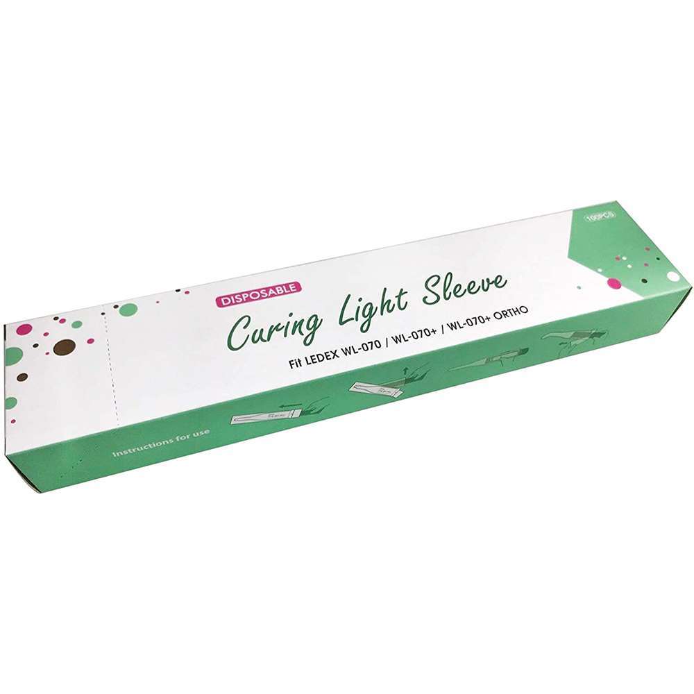 Ledex WL-070 LED Curing Light Sleeves 10"x2"x1.2" Large Box/100