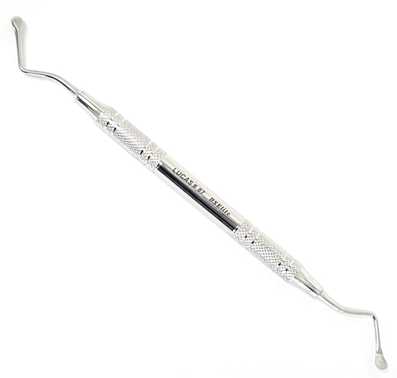 US Elite Lucas Bone Curette Double Ended #87 Ea