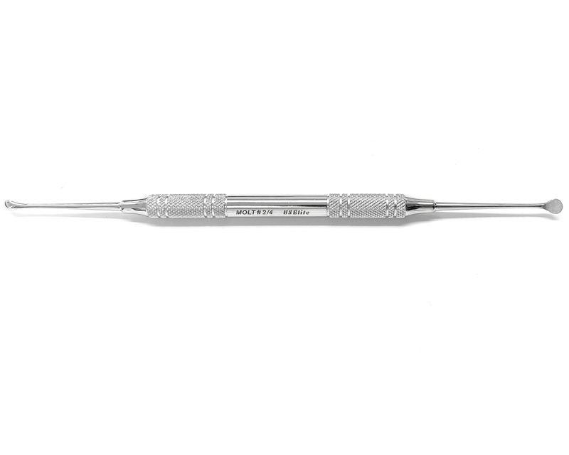 US Elite Molt Bone Curette Double Ended #2/4 Ea