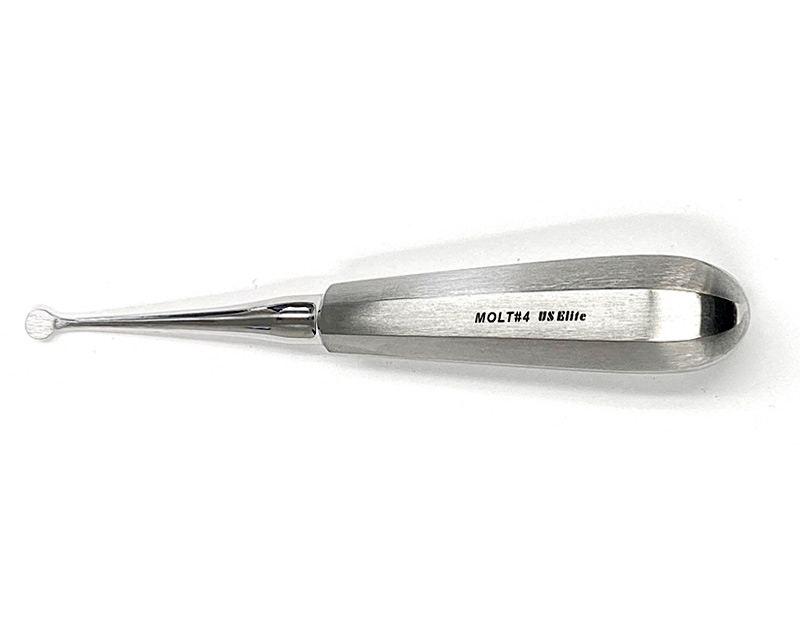 US Elite Molt Bone Curette Single Ended #4 Ea