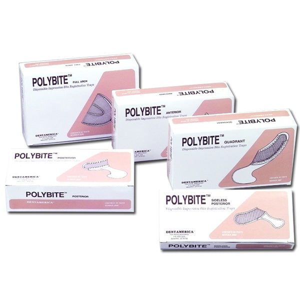 DentAmerica Polybite Disposable Triple Bite Registration Trays