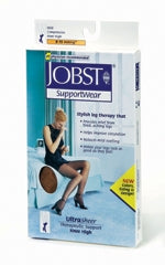 BSN Medical 119422 Compression Stocking JOBST Ultrasheer Knee High Medium Black Closed Toe