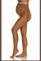 BSN Medical 119427 Compression Maternity Pantyhose JOBST Ultrasheer Waist High Large Natural / Silky Beige Closed Toe