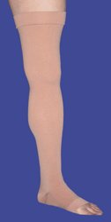 BSN Medical 114209 Compression Stocking JOBST Relief Thigh High Medium Beige Closed Toe