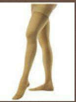 BSN Medical 114218 Compression Stocking JOBST Relief Thigh High Large Beige Closed Toe