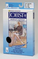 BSN Medical 115338 Compression Stocking JOBST Opaque Knee High X-Large Classic Black Open Toe