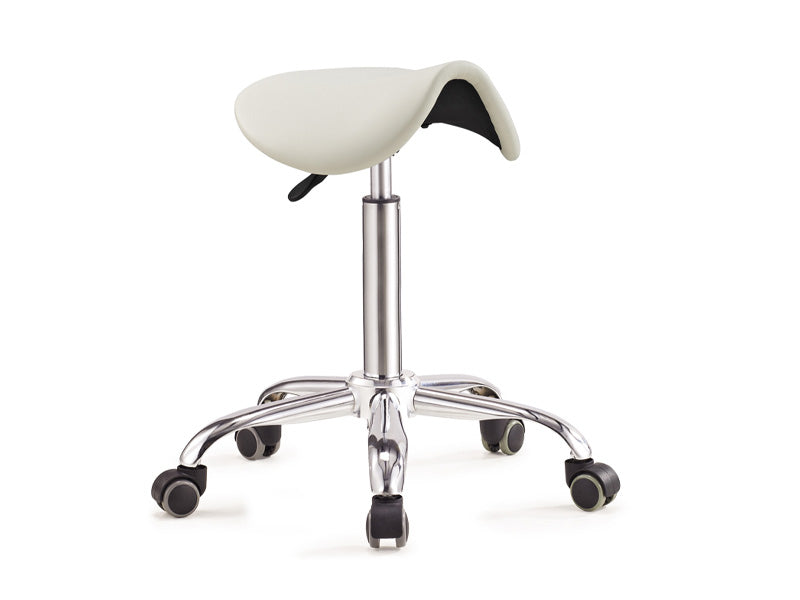 Flight Dental Systems Saddle Stool Regular Leather, FSSAD-600