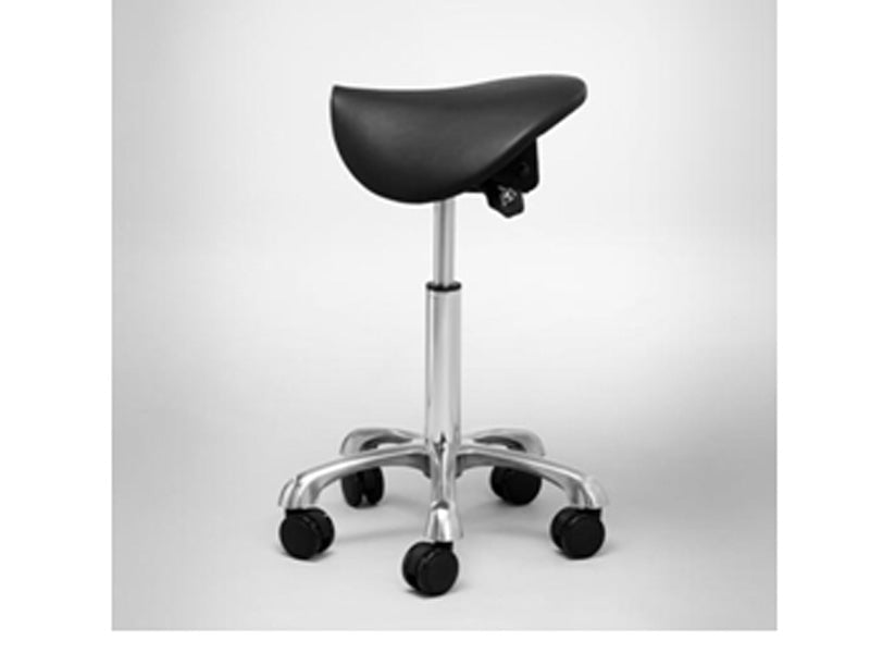 Flight Dental Systems Saddle Stool Regular Leather, FSSAD-600