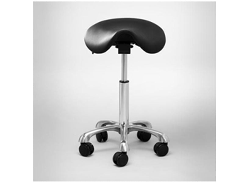 Flight Dental Systems Saddle Stool Regular Leather, FSSAD-600