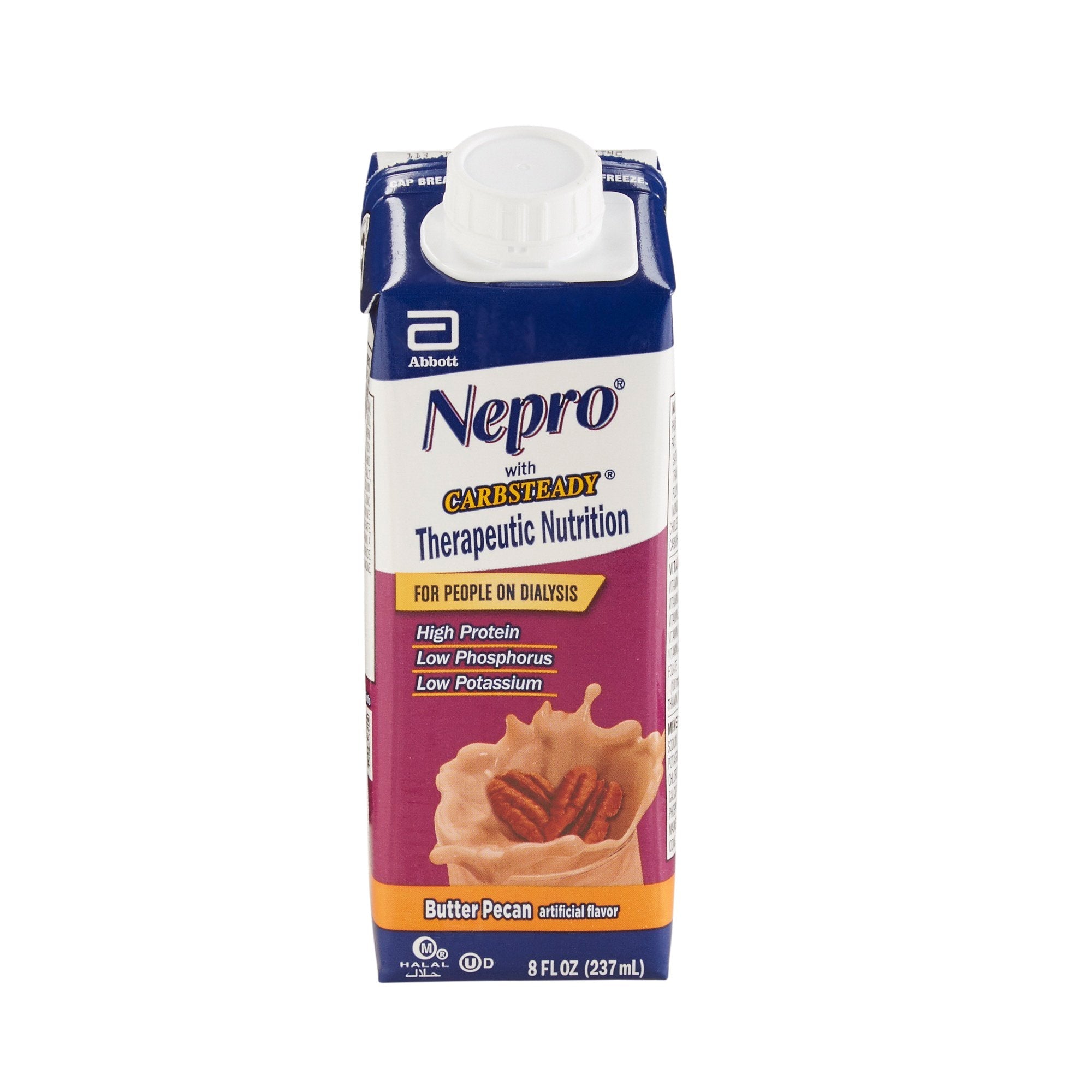 Abbott Nutrition-64798 Oral Supplement / Tube Feeding Formula Nepro wi